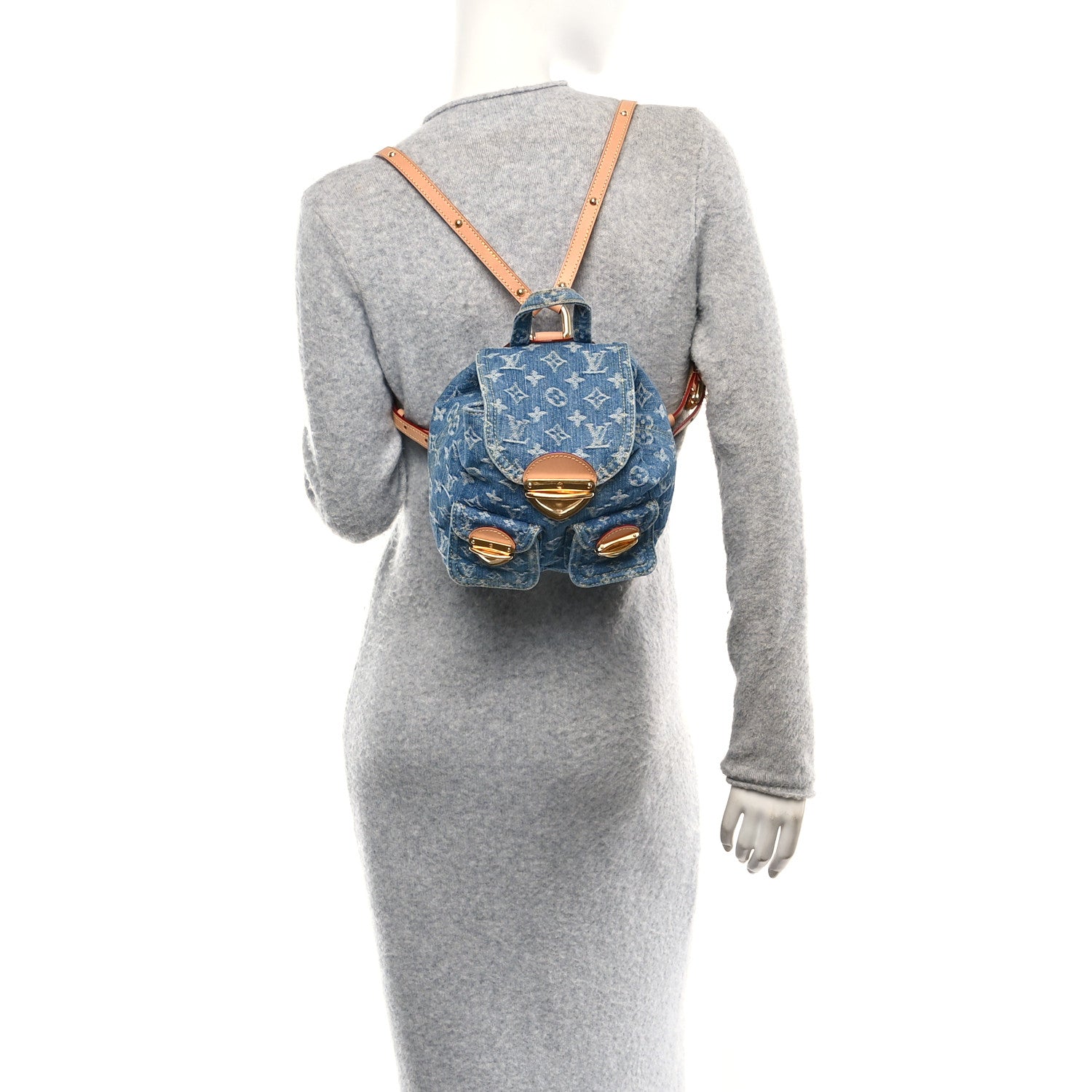 Louis Vuitton Denim Venice Backpack Blue 1769180 – FASHIONPHILE