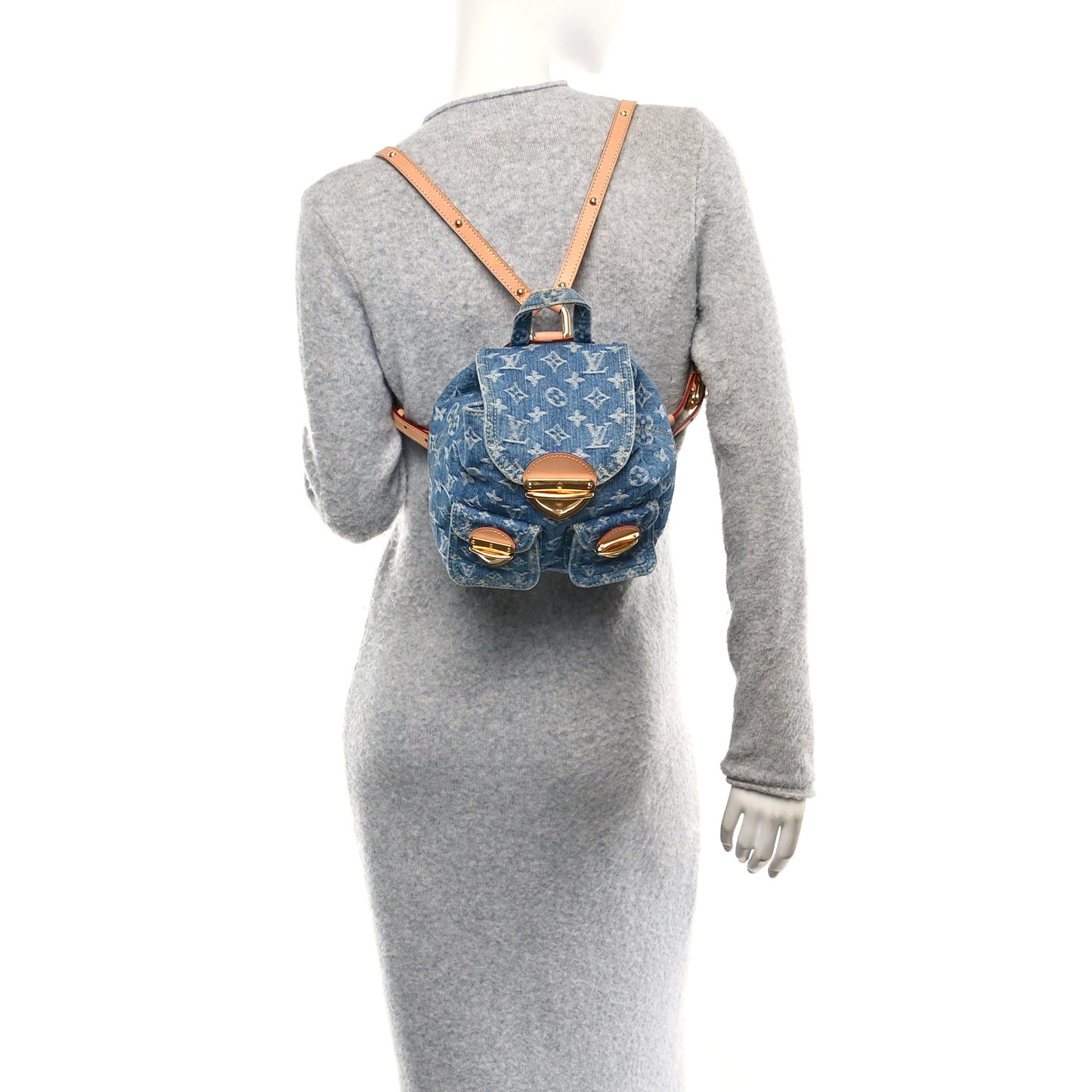 Denim Venice Backpack Blue