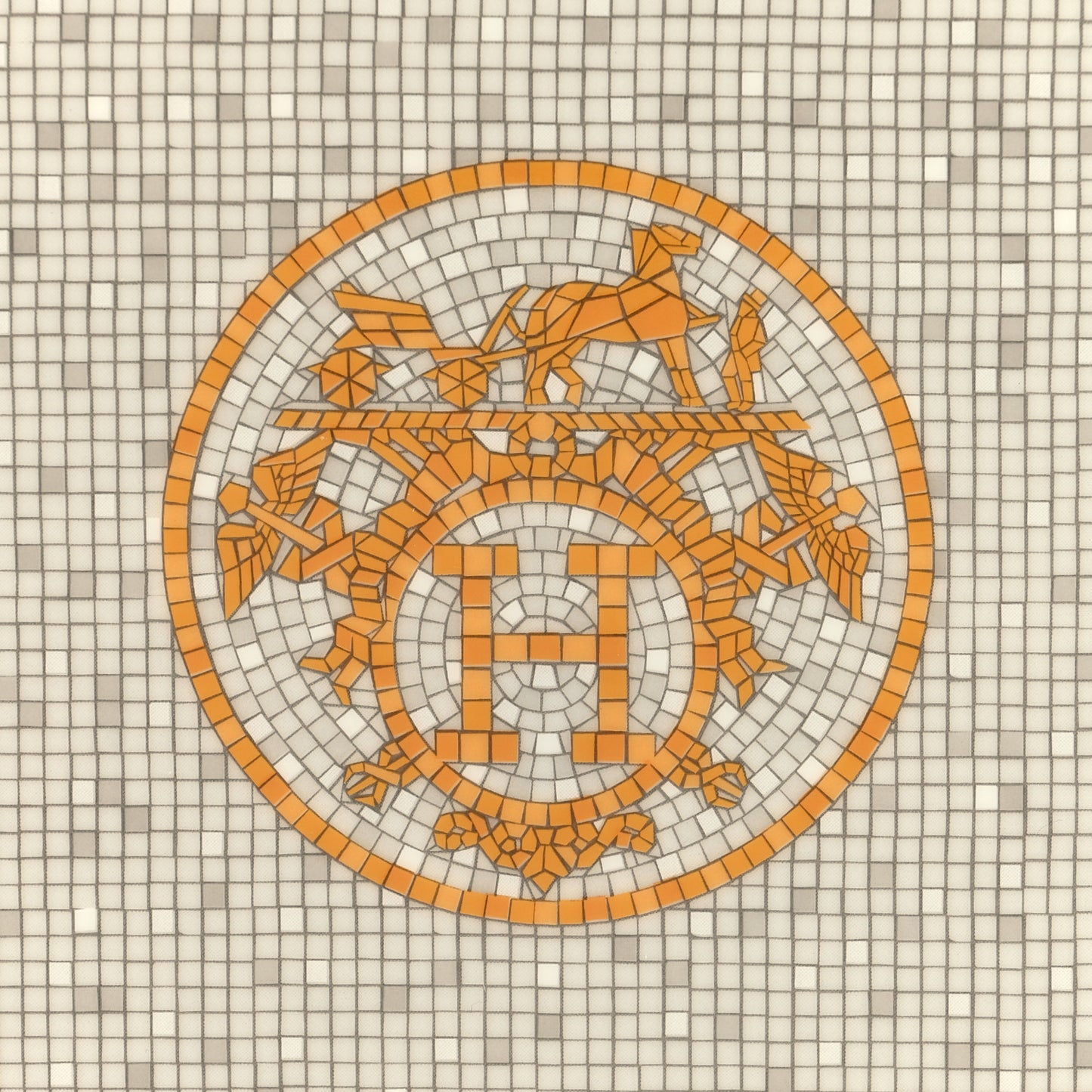 Porcelain Mosaique au 24 Gold Sushi Plate