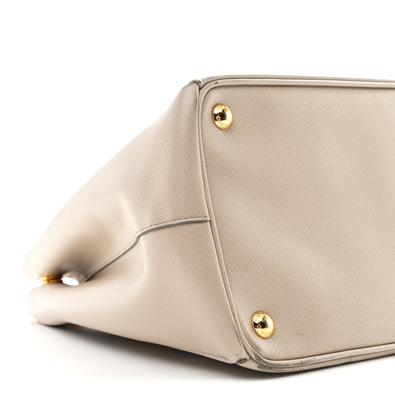Prada Saffiano Medium Galleria Double Zip Tote Pomice 9 of 13