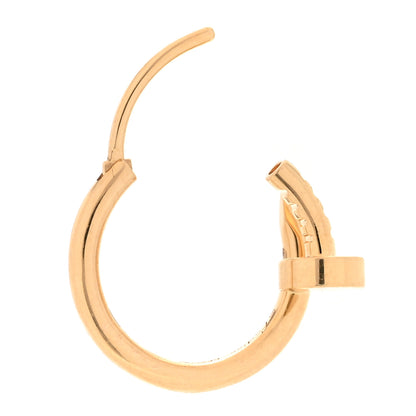 Cartier 18K Yellow Gold Juste Un Clou Single Hoop Earring 3 of 5