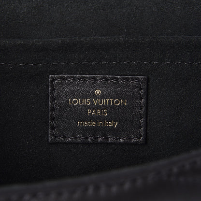Louis Vuitton Calfskin New Wave Chain MM Black 6 of 7