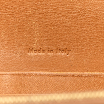 Celine Liege Calfskin Pocket Tri-Fold Multifunction Envelope Flap Wallet Navy Multicolor 8 of 11
