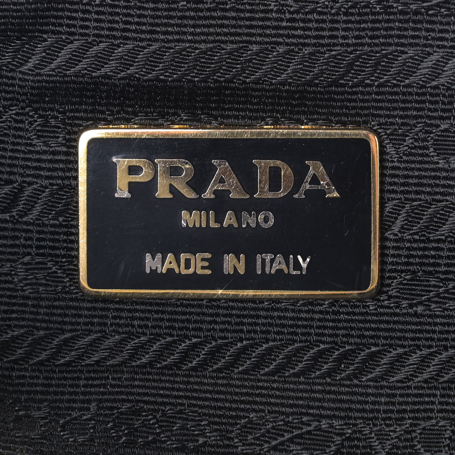 Prada Tessuto Nylon Chain Belt Bag Black 5 of 7