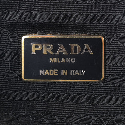 Prada Tessuto Nylon Chain Belt Bag Black 5 of 7
