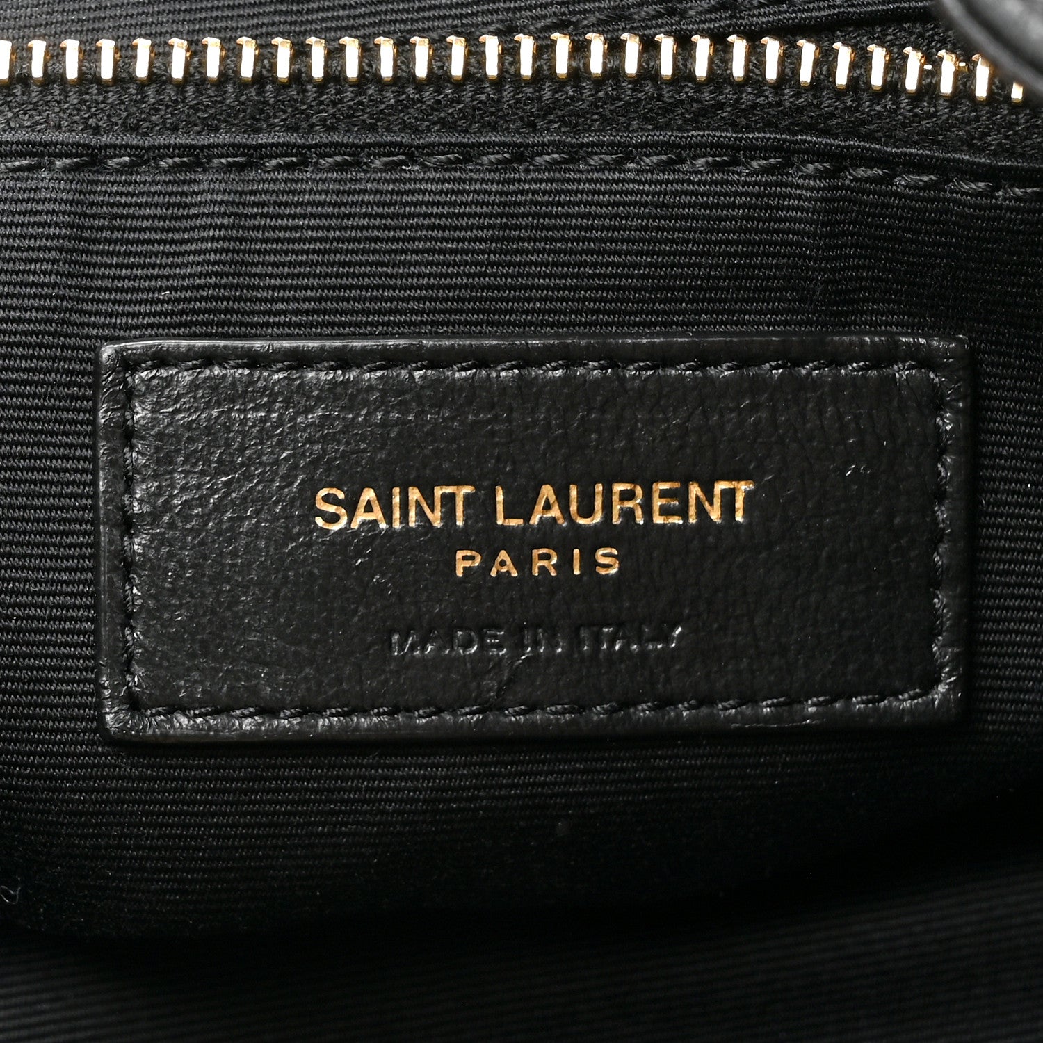 Saint Laurent Lambskin Matelasse Monogram Joe Backpack Black 6 of 14