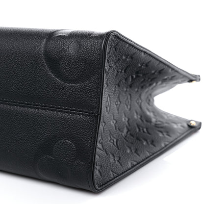 Louis Vuitton Empreinte Monogram Giant Onthego MM Black 8 of 8