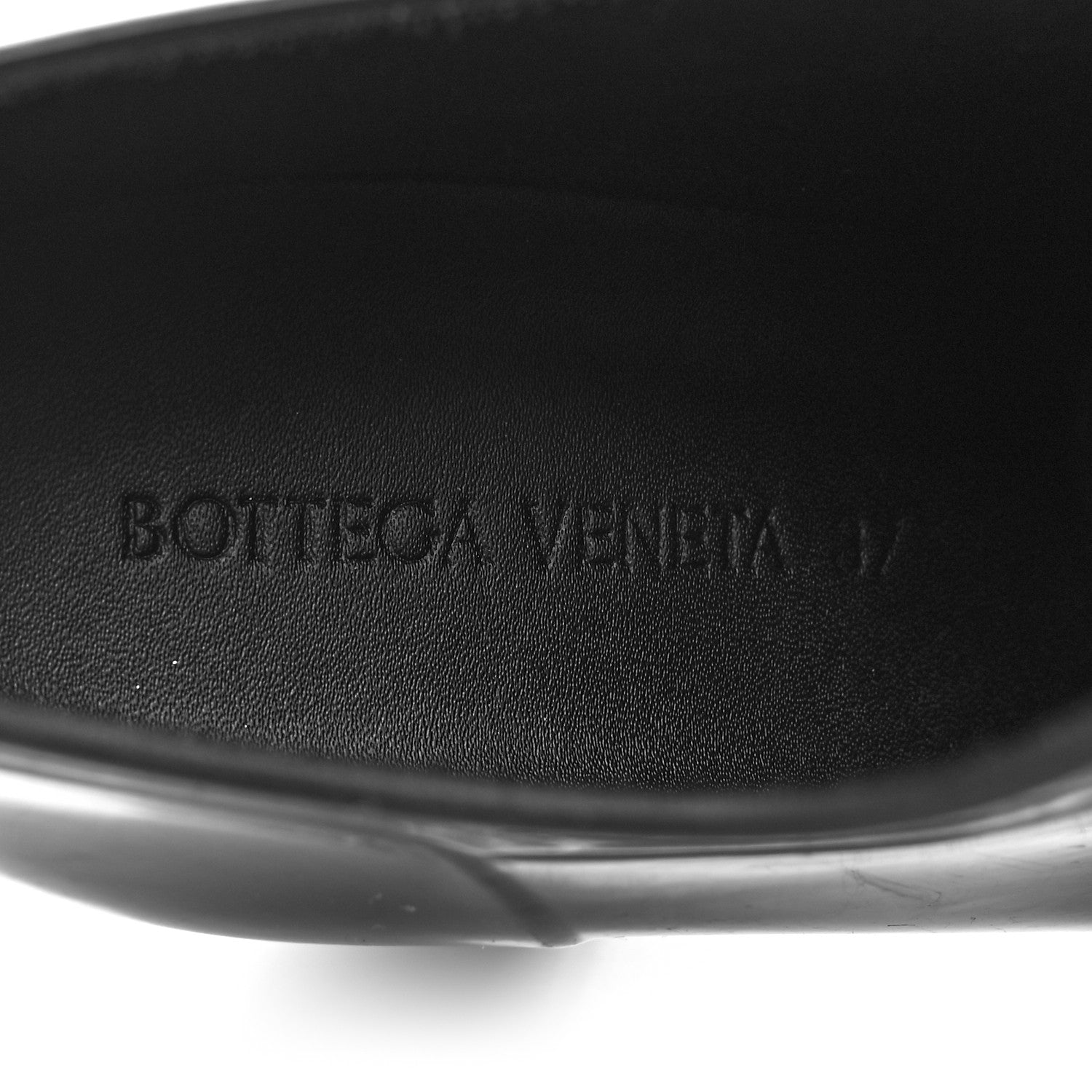 Bottega Veneta Rubber Shine Ankle Boots 37 Black 7 of 7