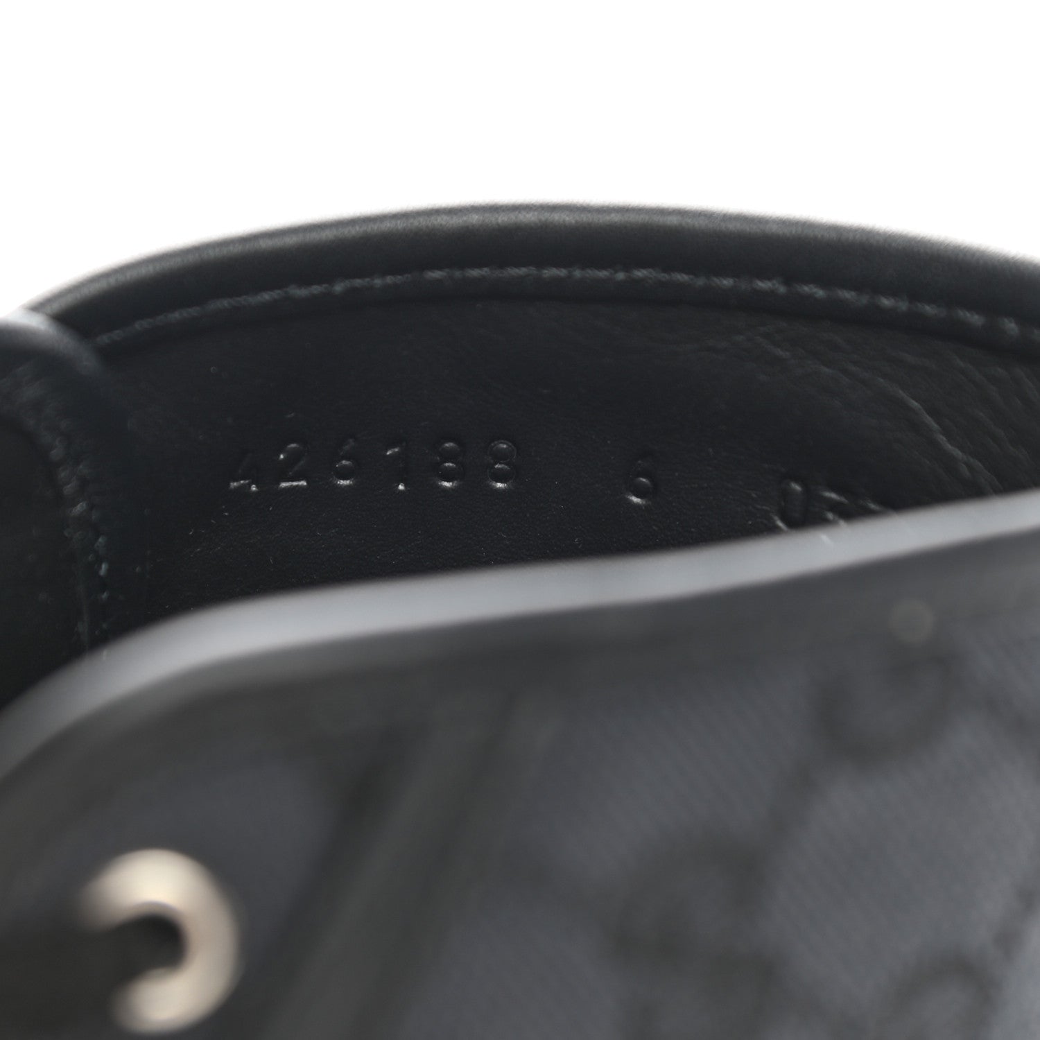 Gucci Monogram Mens High Top Sneakers 6 Black 8 of 9