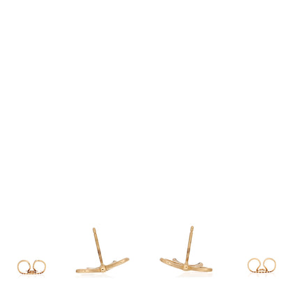 Tiffany 18K Yellow Gold Bow Earrings 3 of 5