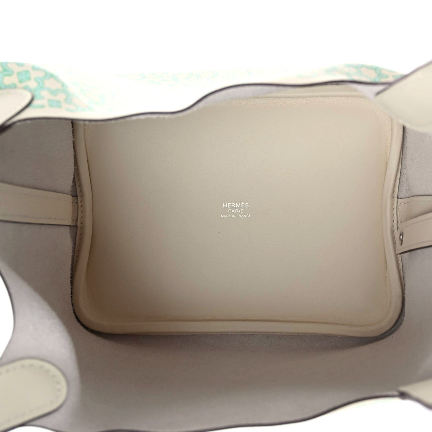 Hermes Swift Lucky Daisy Picotin Lock 18 PM Nata Vert 7 of 9