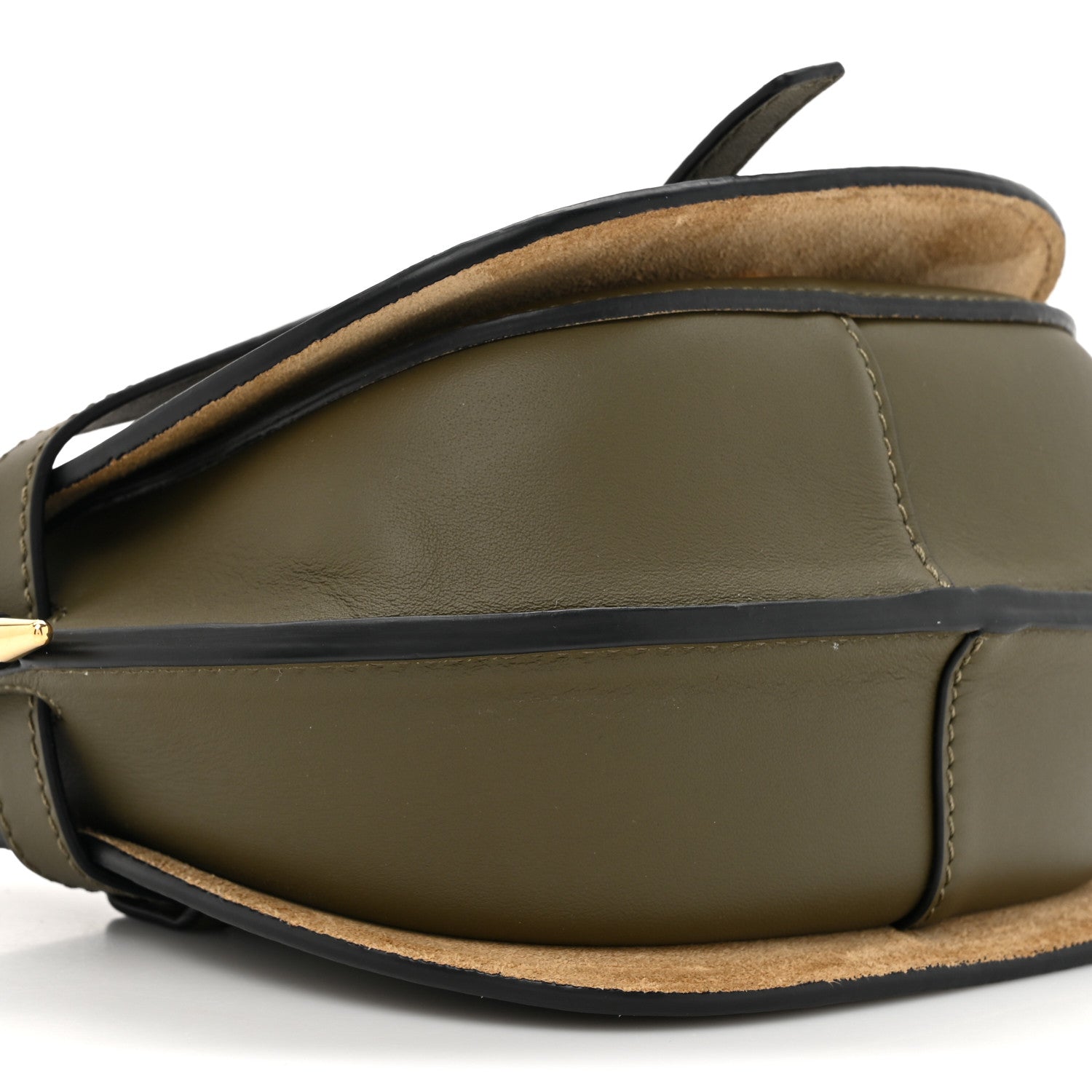 Loewe Calfskin Jacquard Mini Gate Dual Bag Autumn Green 9 of 9