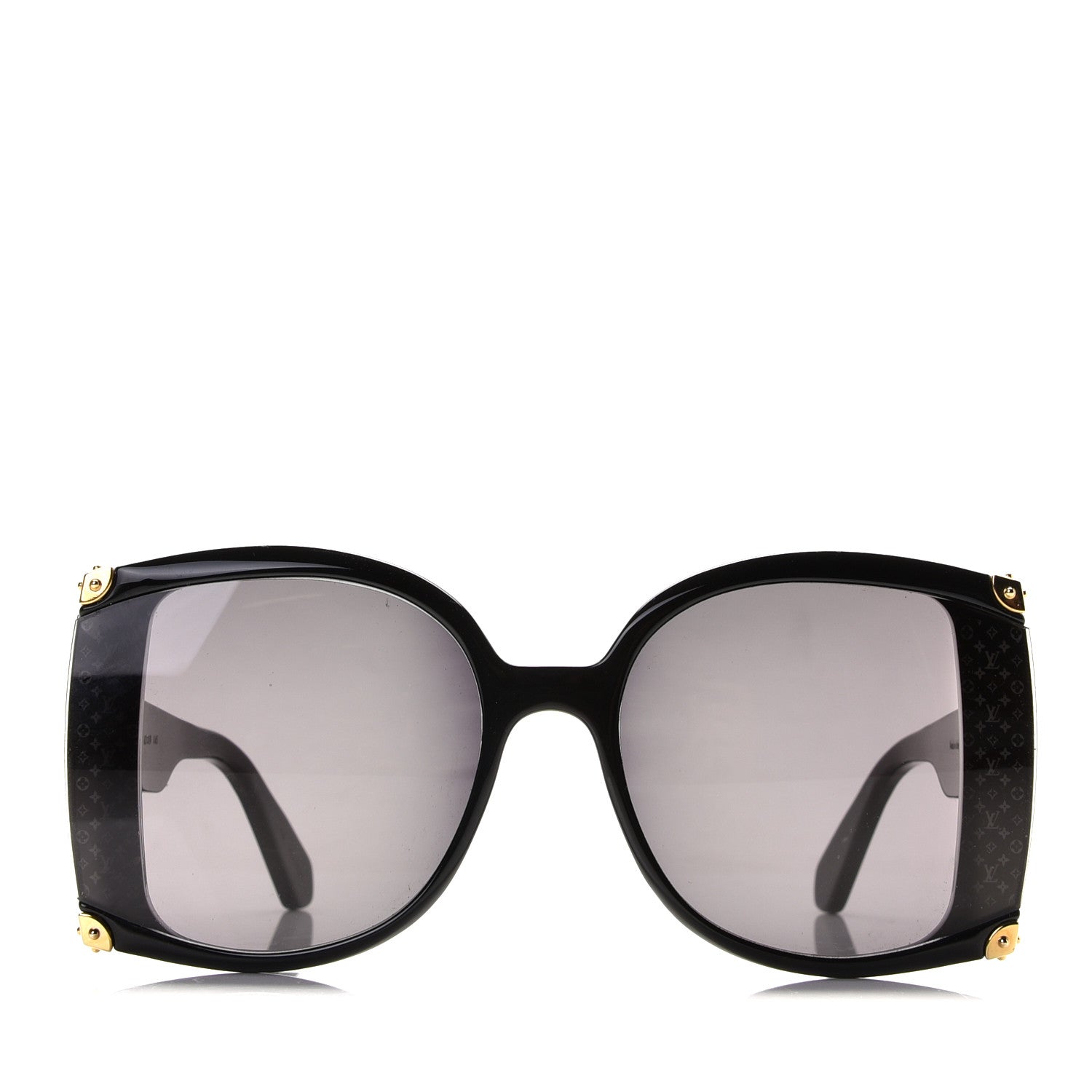 Louis Vuitton Acetate Nylon In The Mood For Love Sunglasses Z1294W in Black 2 of 7