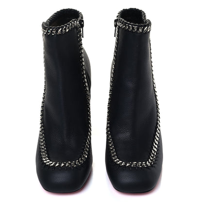 Christian Louboutin Calf Morphee Catenabontina 85 Booties 40 Black 4 of 8