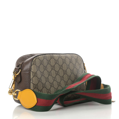 Gucci GG Supreme Monogram Web Neo Vintage Shoulder Bag Beige New Acero Crop 3 of 14