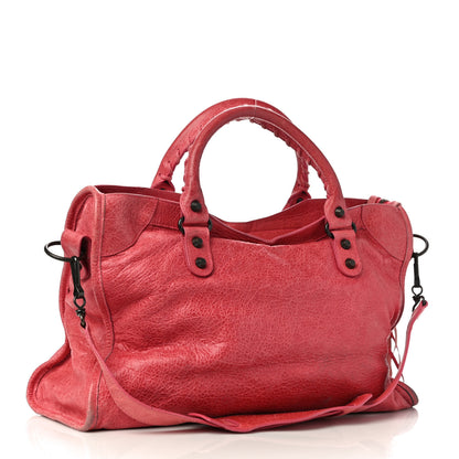 Balenciaga Agneau Classic Hardware City Rose Thulian 3 of 17