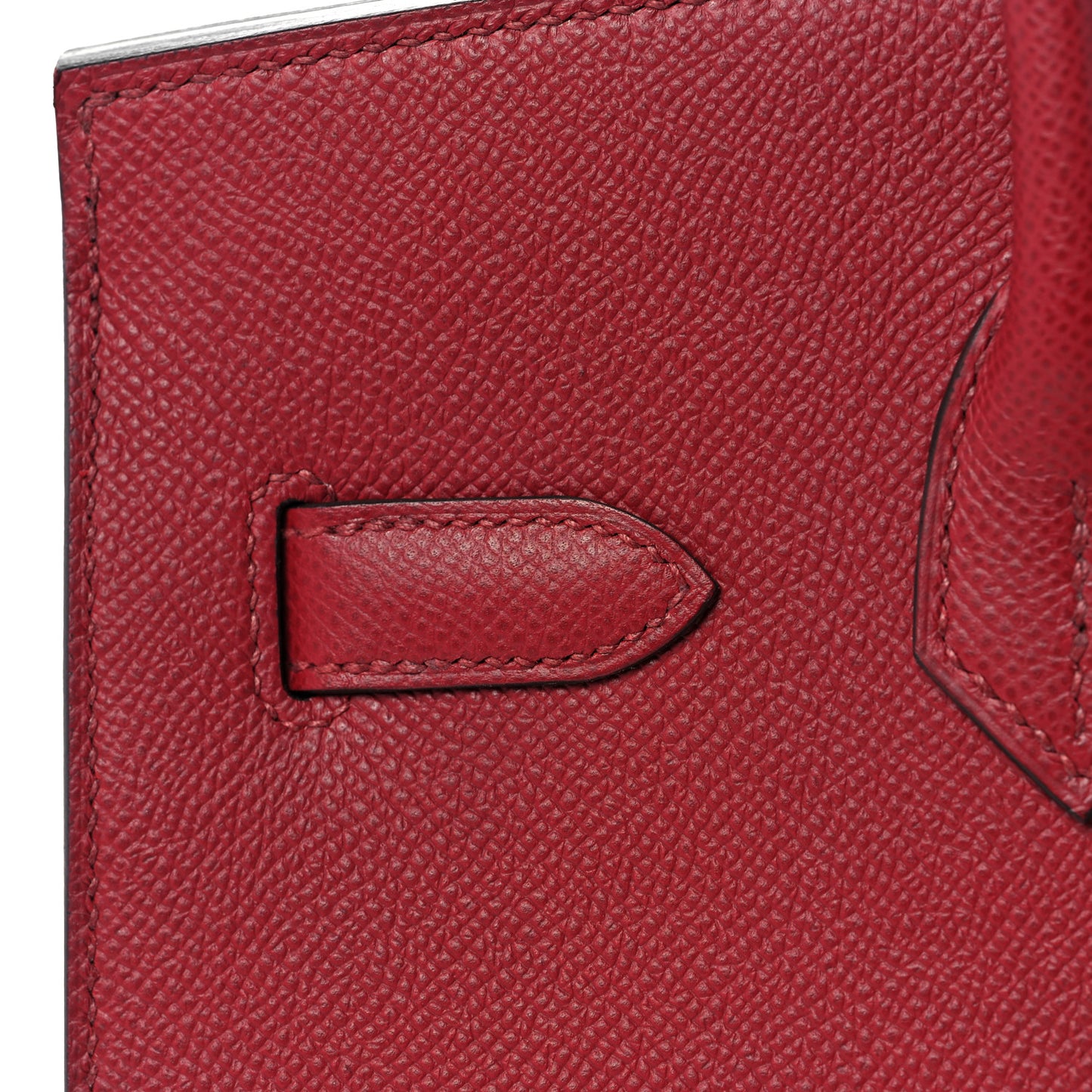 Epsom Birkin Sellier 30 Rouge Grenat