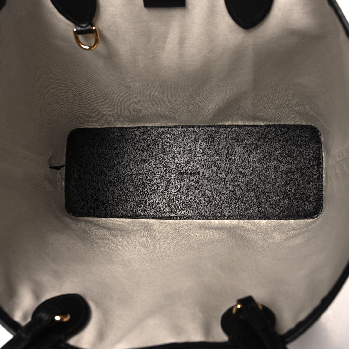 Textured Dollar Calfskin Medium Ophidia Shoulder Tote Bag Black