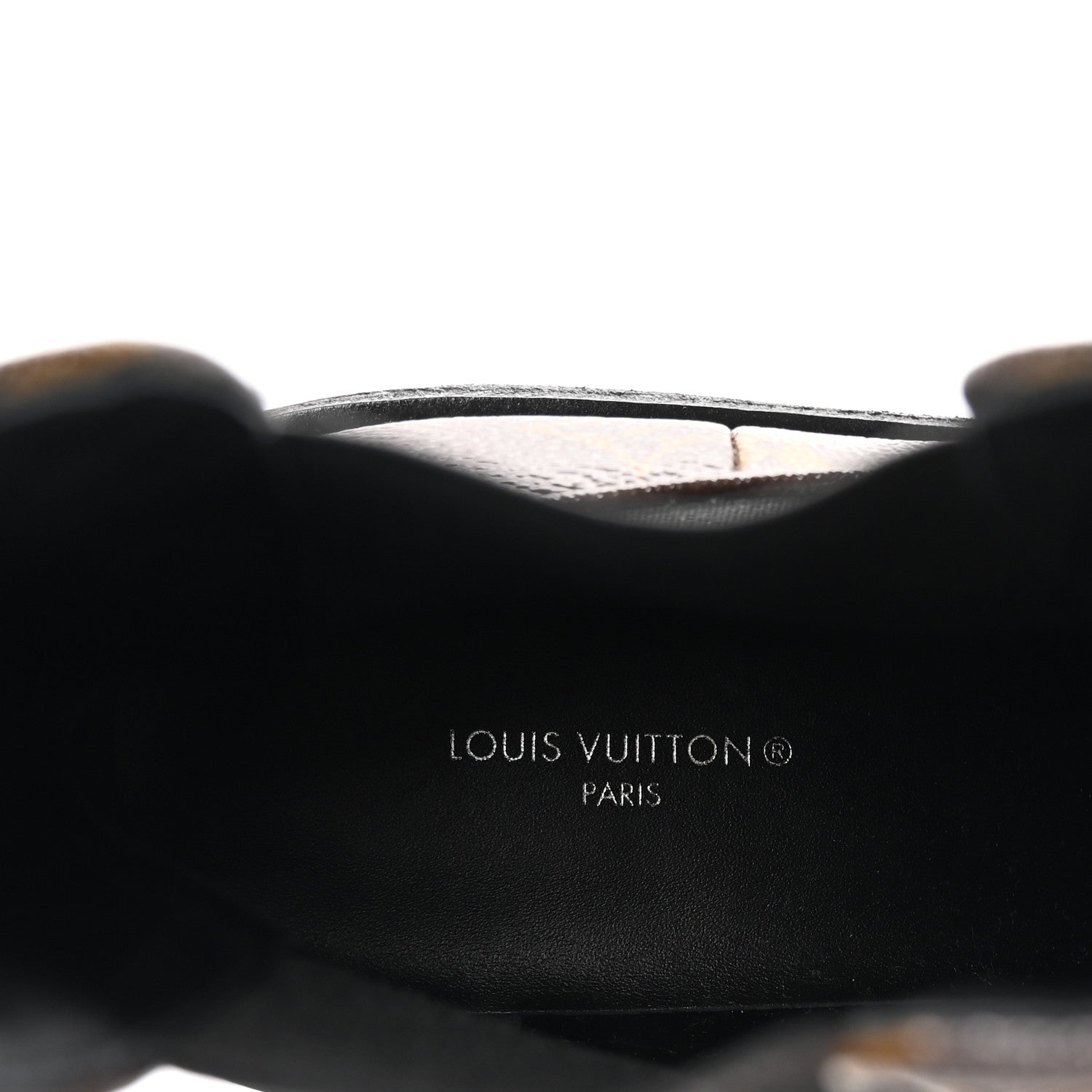 Louis Vuitton Patent Monogram LV Beaubourg Ankle Boots 40 Black 8 of 10