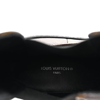 Louis Vuitton Patent Monogram LV Beaubourg Ankle Boots 40 Black 8 of 10