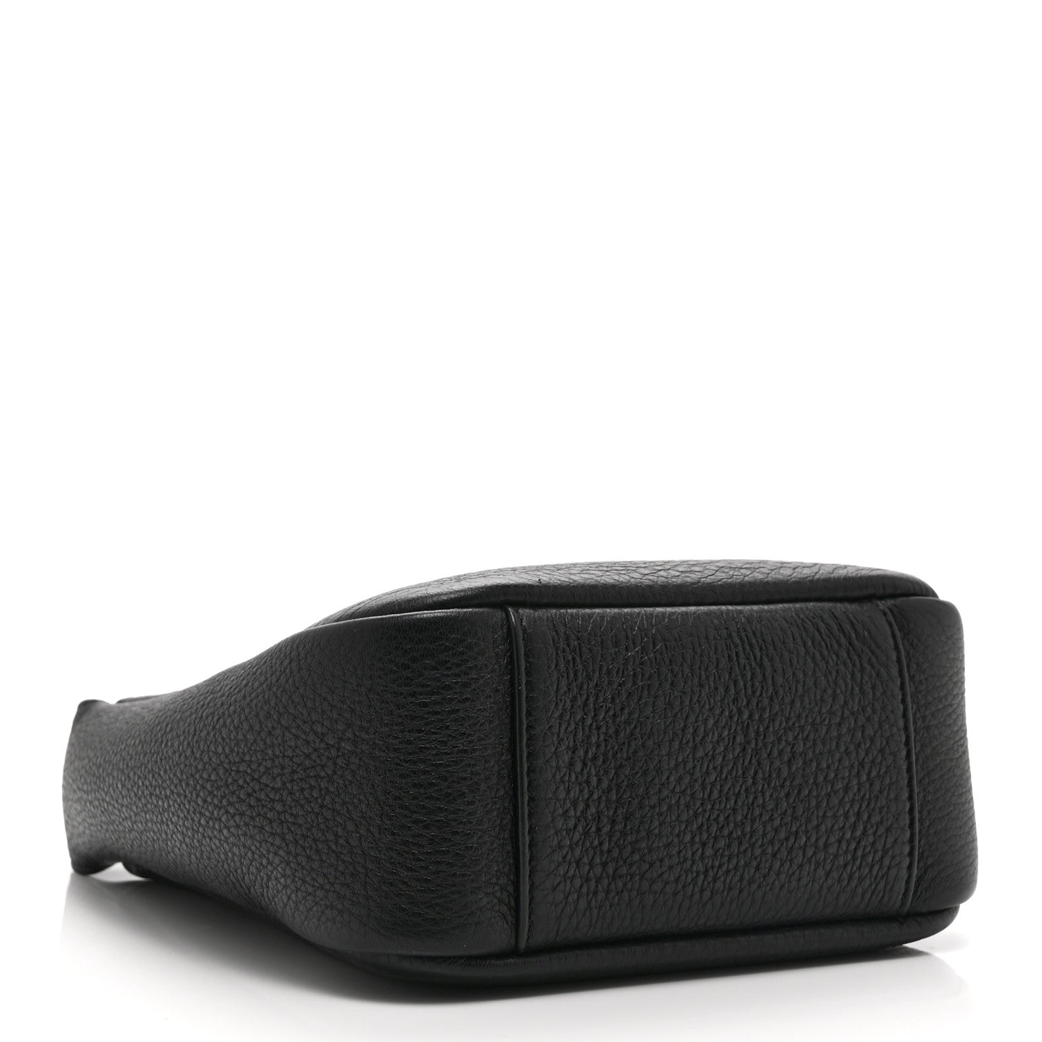 Saint Laurent Grained Calfskin Baby Le 5 A 7 Supple Hobo Black 5 of 11
