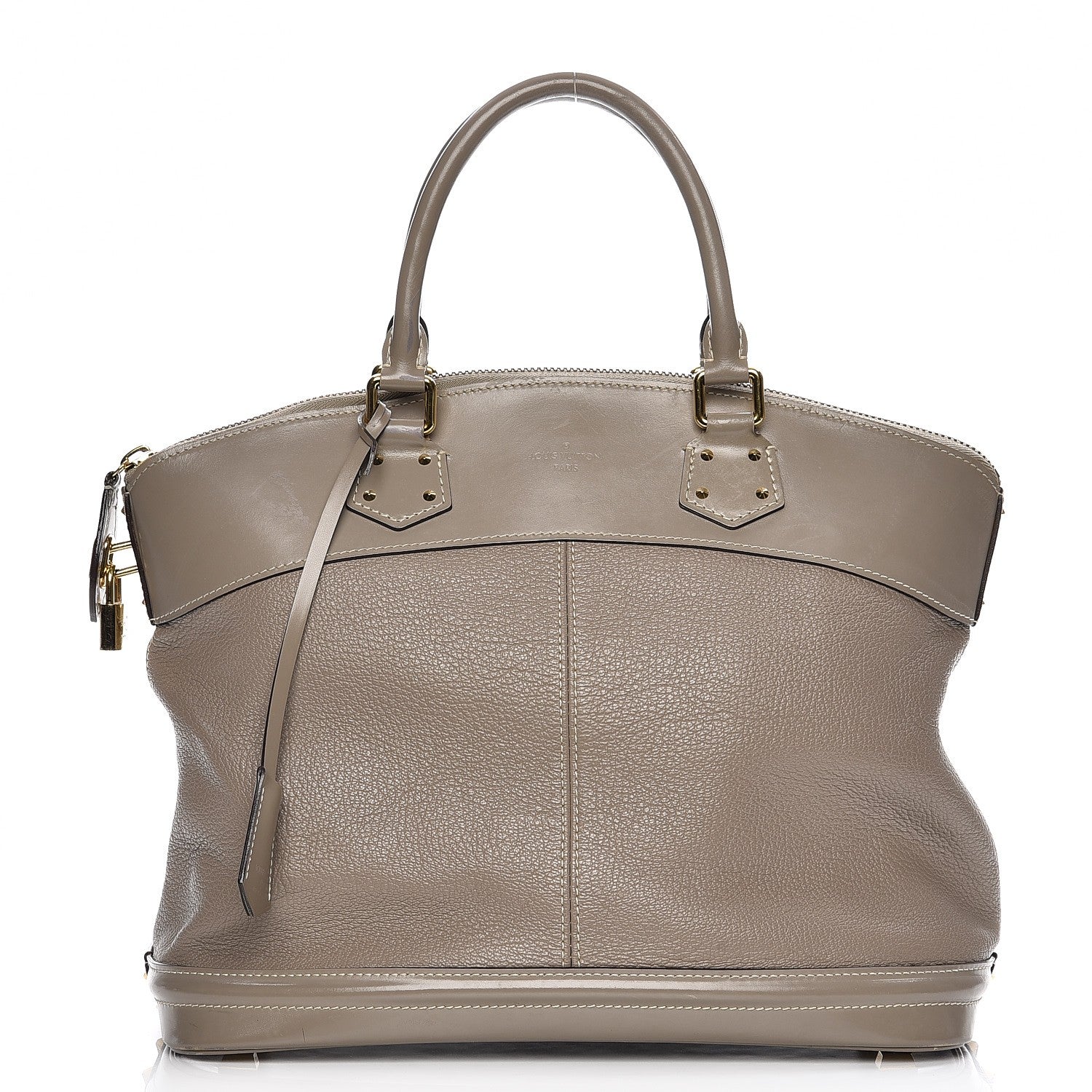 Louis Vuitton Suhali Lockit MM Greige 1 of 25