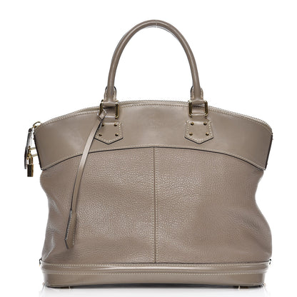 Louis Vuitton Suhali Lockit MM Greige 1 of 25