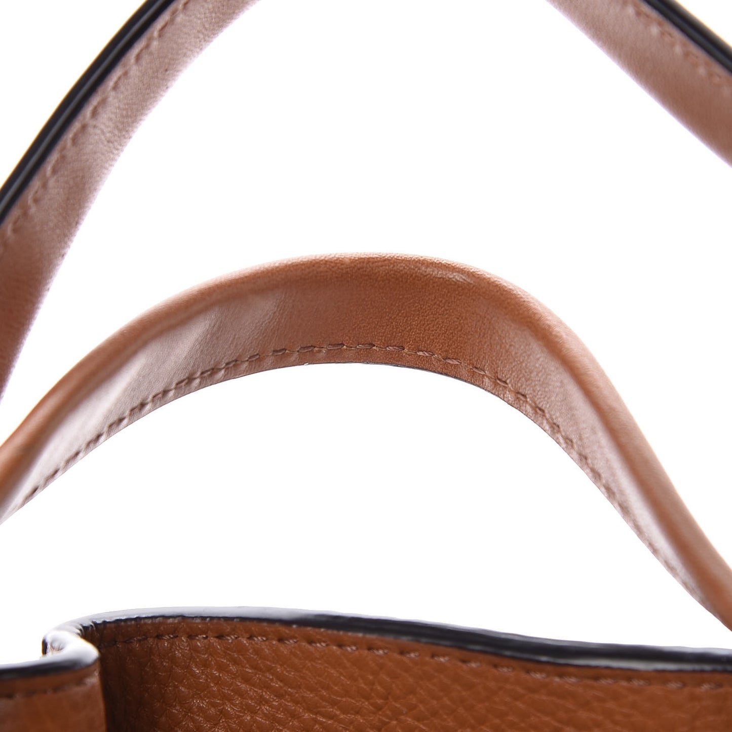Grainy Calfskin House Check Small Maidstone Brown