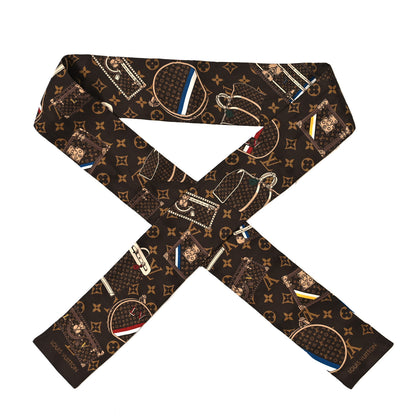 Louis Vuitton Silk Monogram Trunks Bandeau 1 of 3