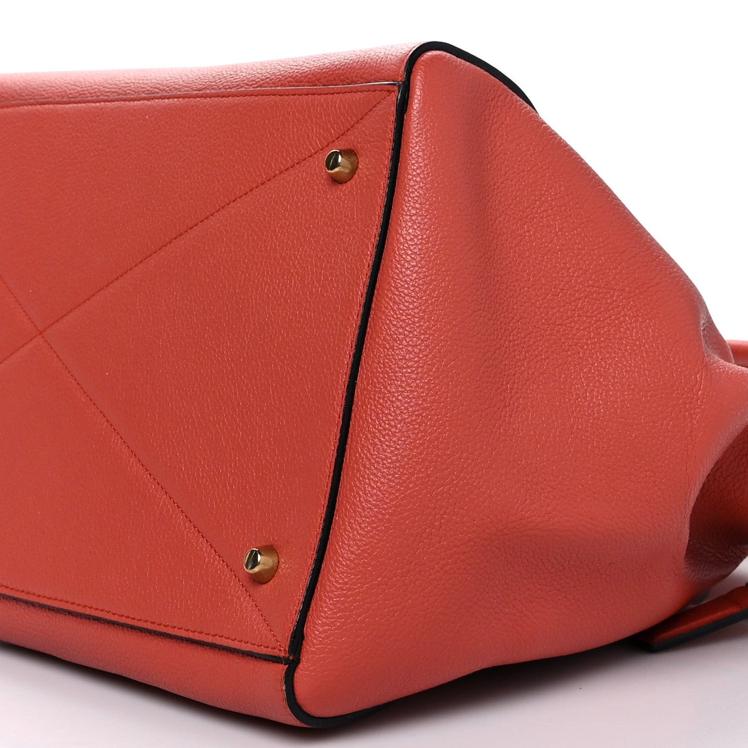 Marc Jacobs Textured Calfskin Large Incognito Satchel Orange 10 of 10