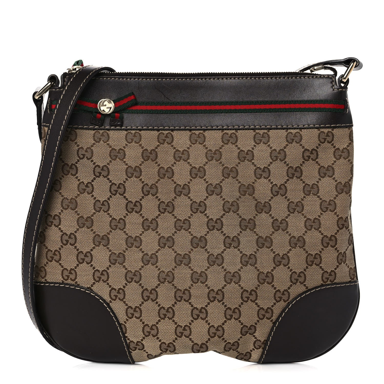 Gucci Monogram Mayfair Messenger Brown 1 of 14