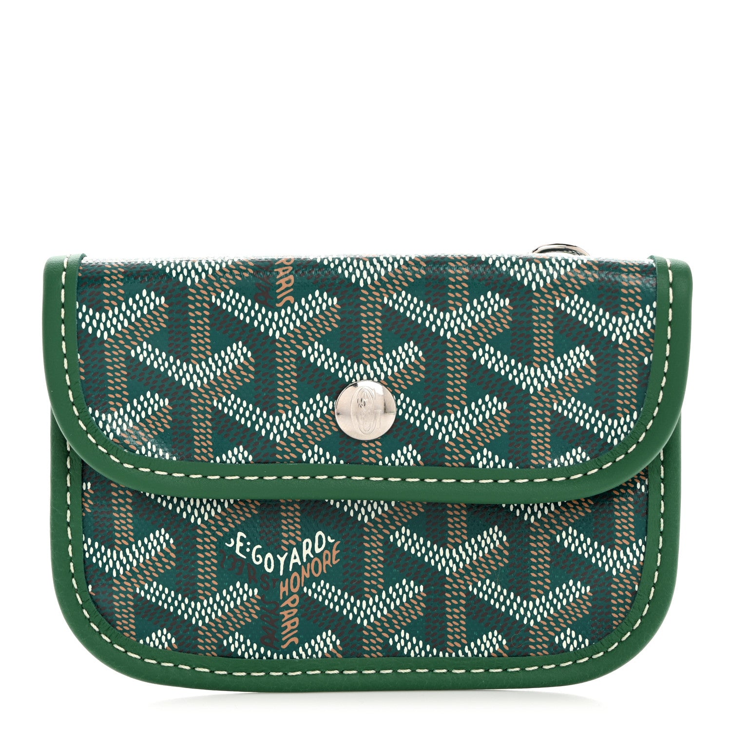 Goyard Goyardine Mini Anjou Pouch Green 1 of 6