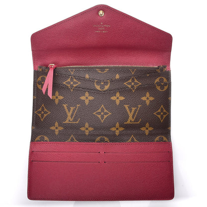 Louis Vuitton Monogram Josephine Wallet Fuchsia 6 of 11
