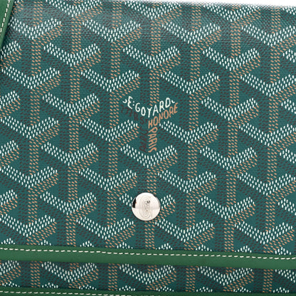 Goyard Goyardine Plumet Wallet Clutch Green 10 of 12