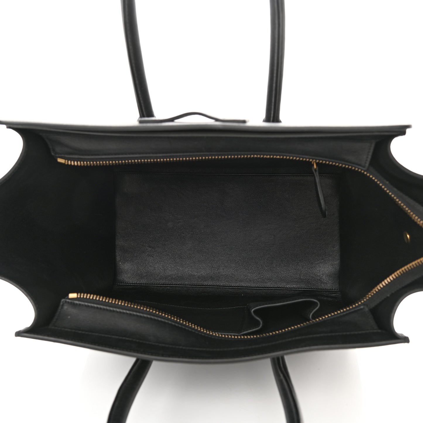 Smooth Calfskin Mini Luggage Black