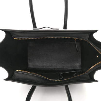 Celine Smooth Calfskin Mini Luggage Black 5 of 17