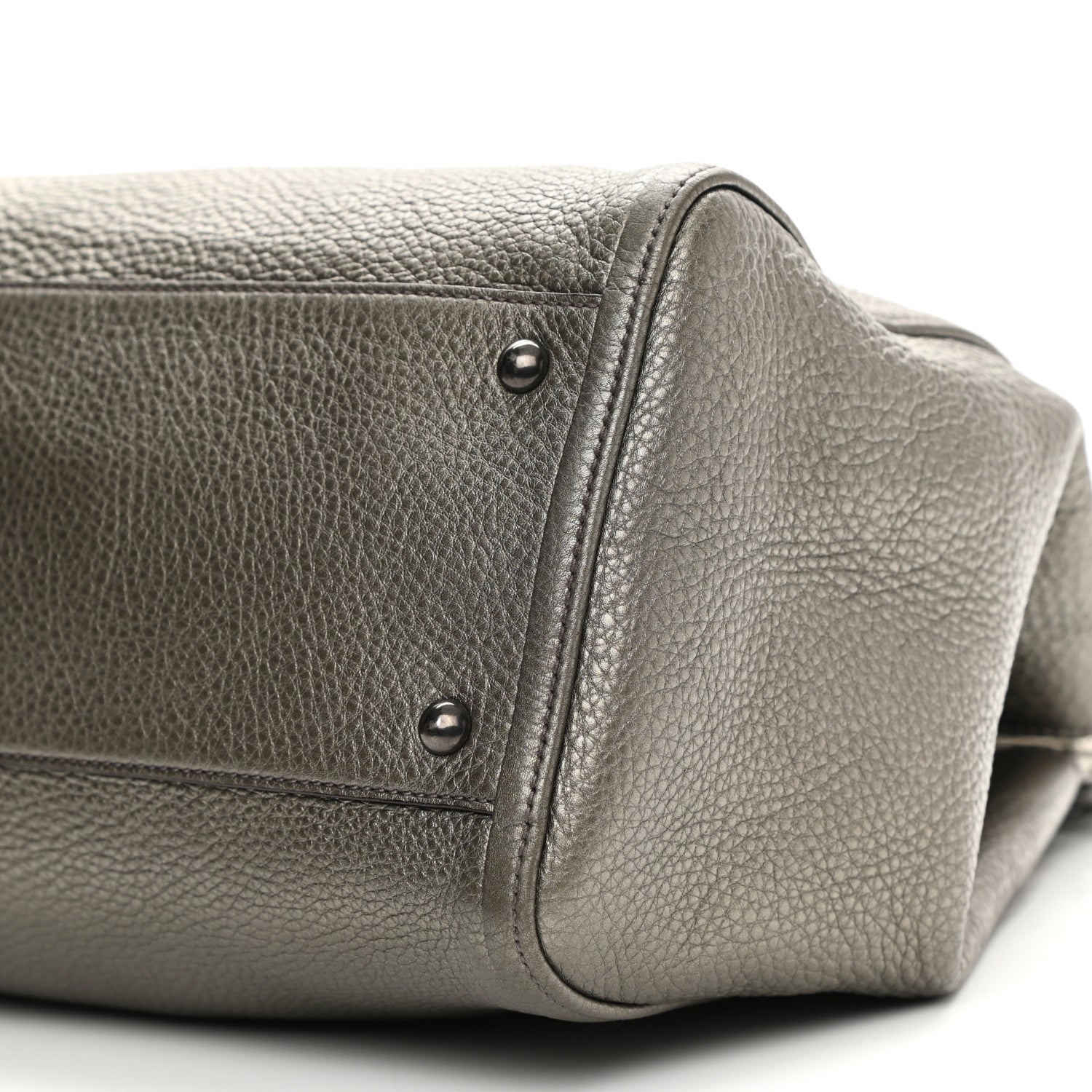 Gucci Metallic Cellarius Calfskin Medium Soho Shoulder Bag Sasso 10 of 10