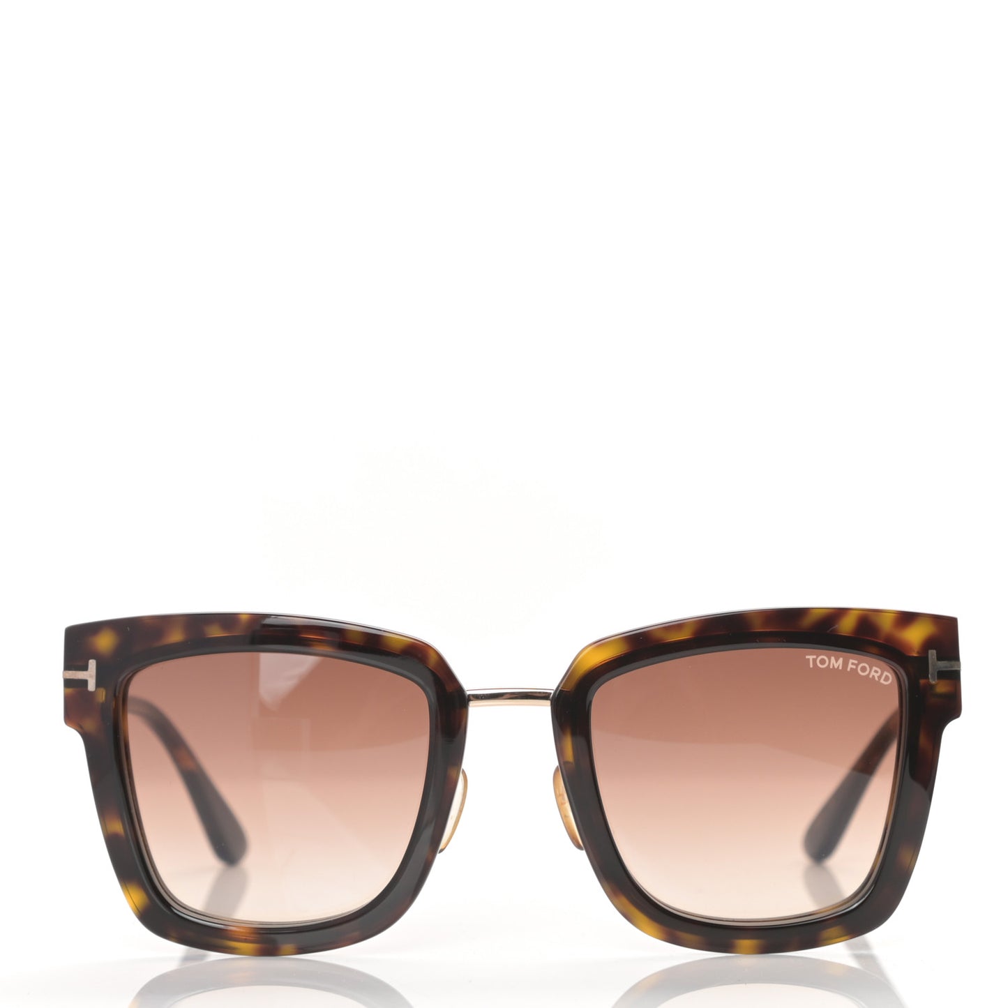 Acetate Lara Sunglasses TF573 Black