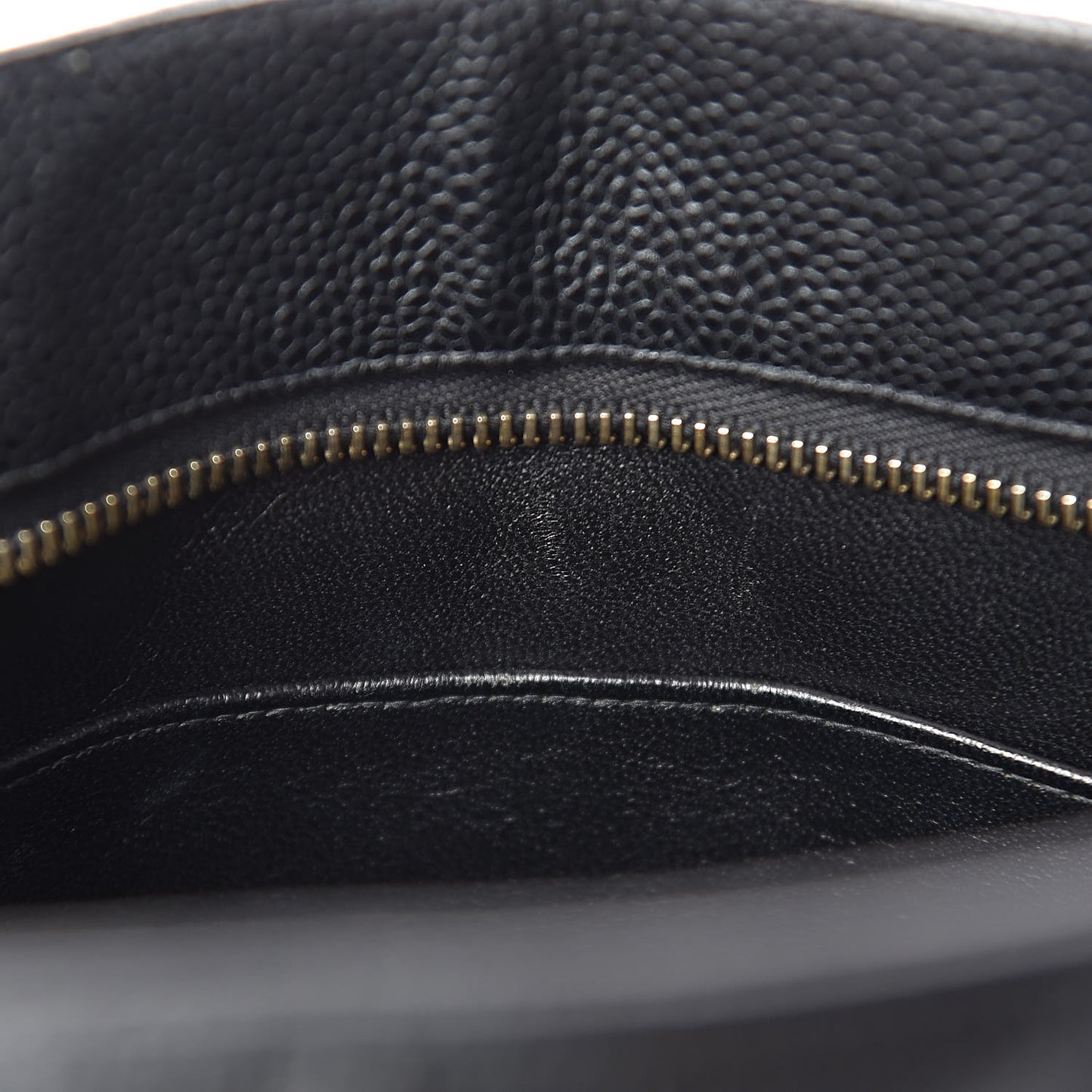 Caviar Quilted Medallion Tote Black