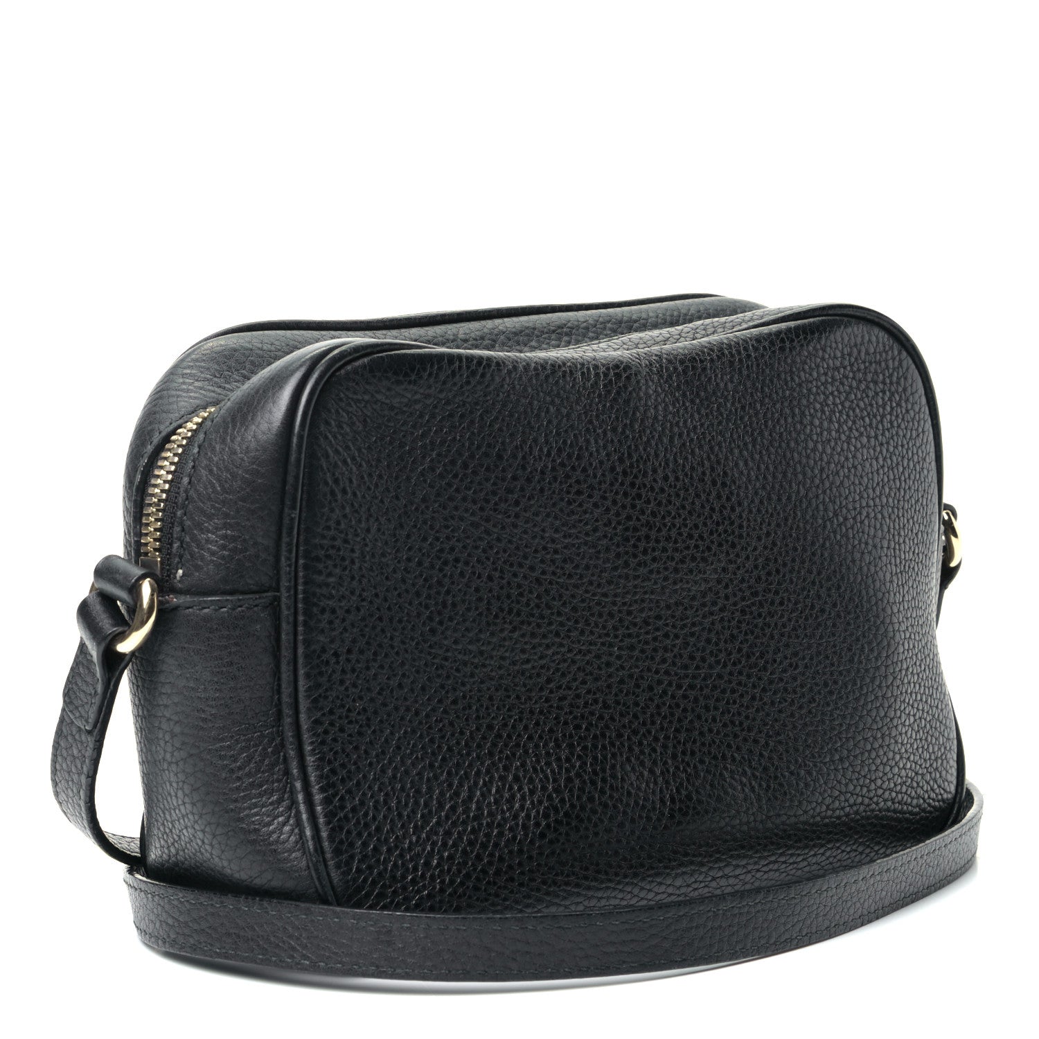 Gucci Pebbled Calfskin Small Soho Disco Bag Black 2 of 5