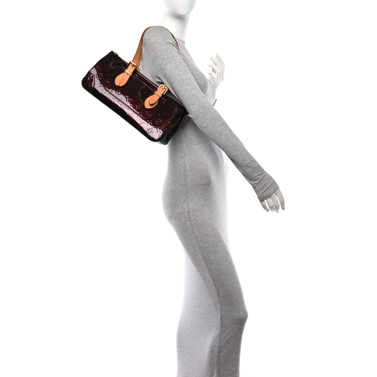 Louis Vuitton Vernis Rosewood Ave Amarante 2 of 10