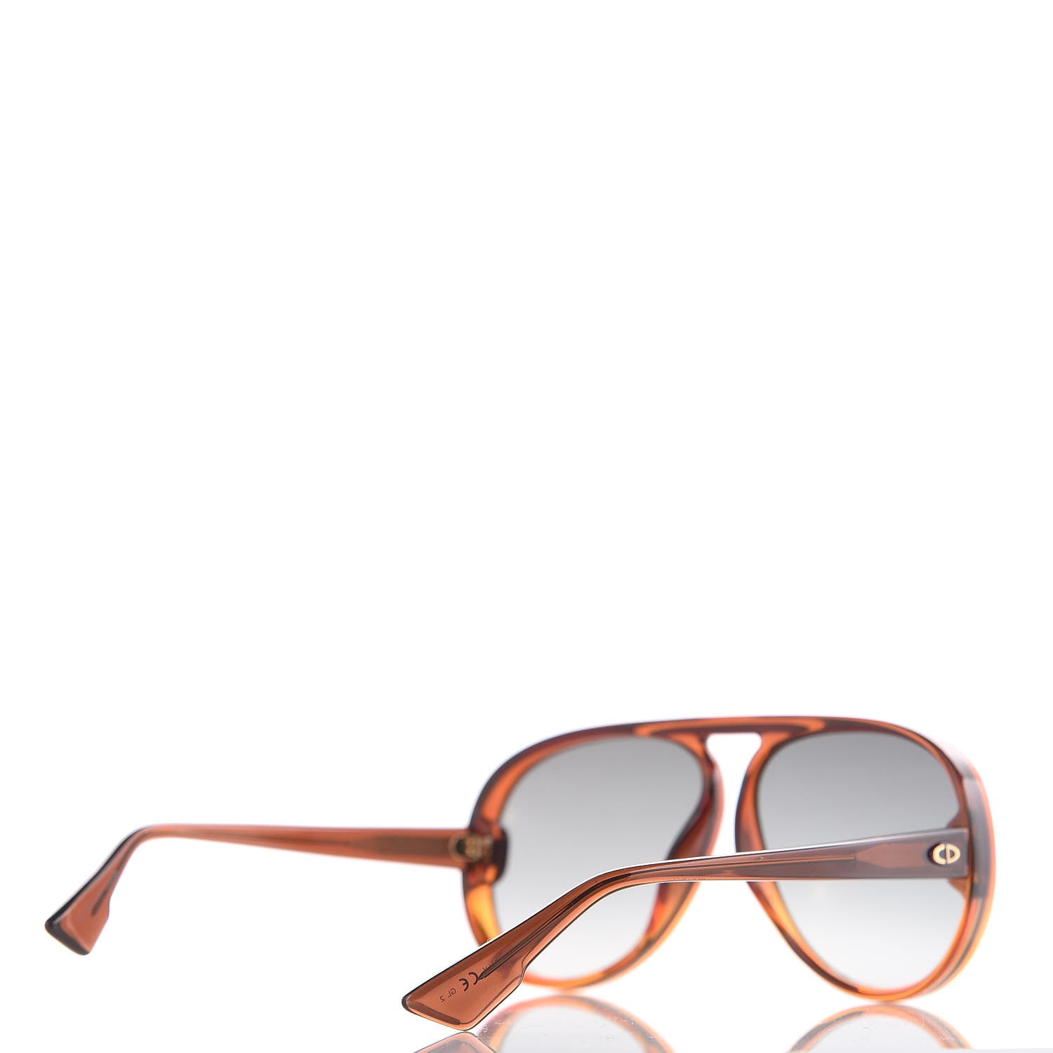 Christian Dior Acetate Lia Sunglasses Brown 3 of 9