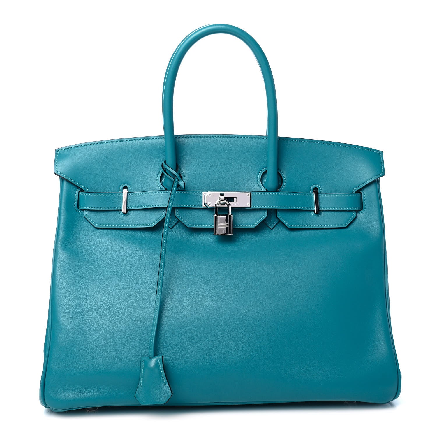 Hermes Swift Birkin 35 Turquoise 1 of 9
