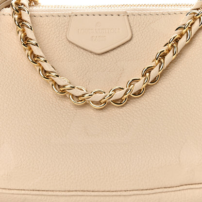 Louis Vuitton Empreinte Monogram Giant Multi Pochette Accessories Cream 9 of 11