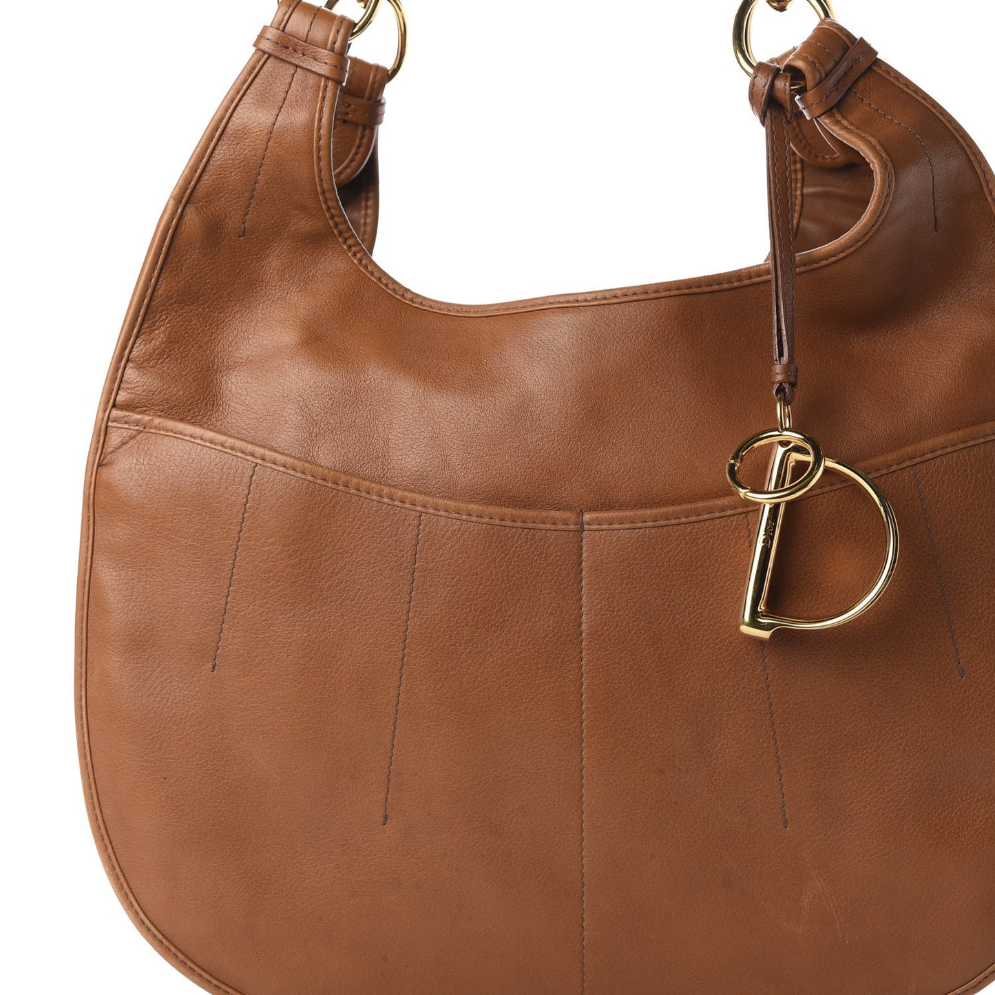 Calfskin 61 Tote Brandy