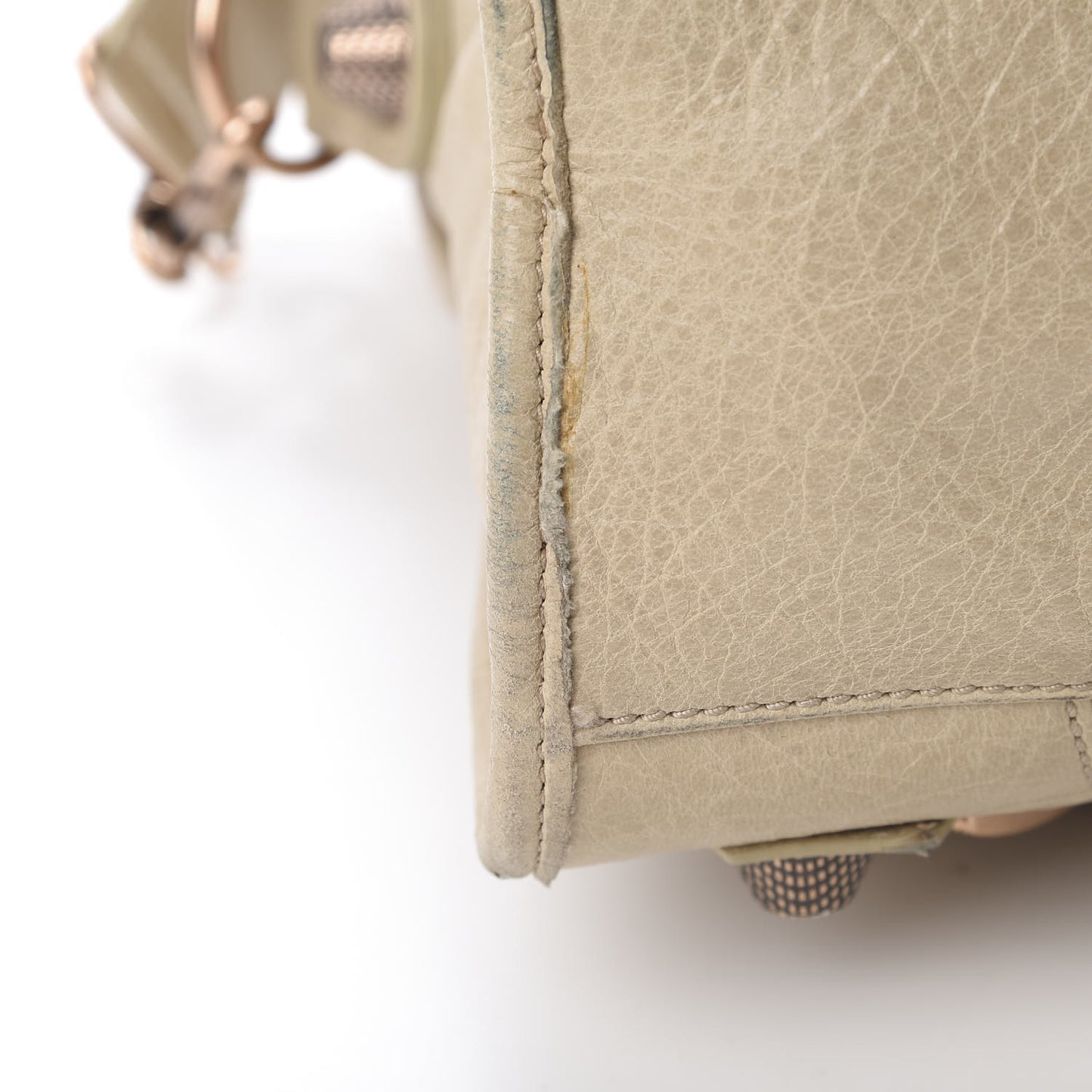 Agneau Giant 21 Rose Gold Hardware City Praline