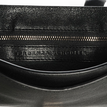 Proenza Schouler Lux Leather PS1 Pochette Clutch Black 6 of 10