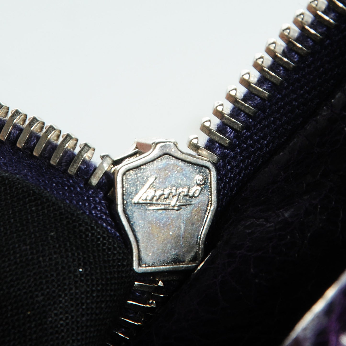 Agneau Giant 21 Silver Hardware Envelope Clutch Raisin
