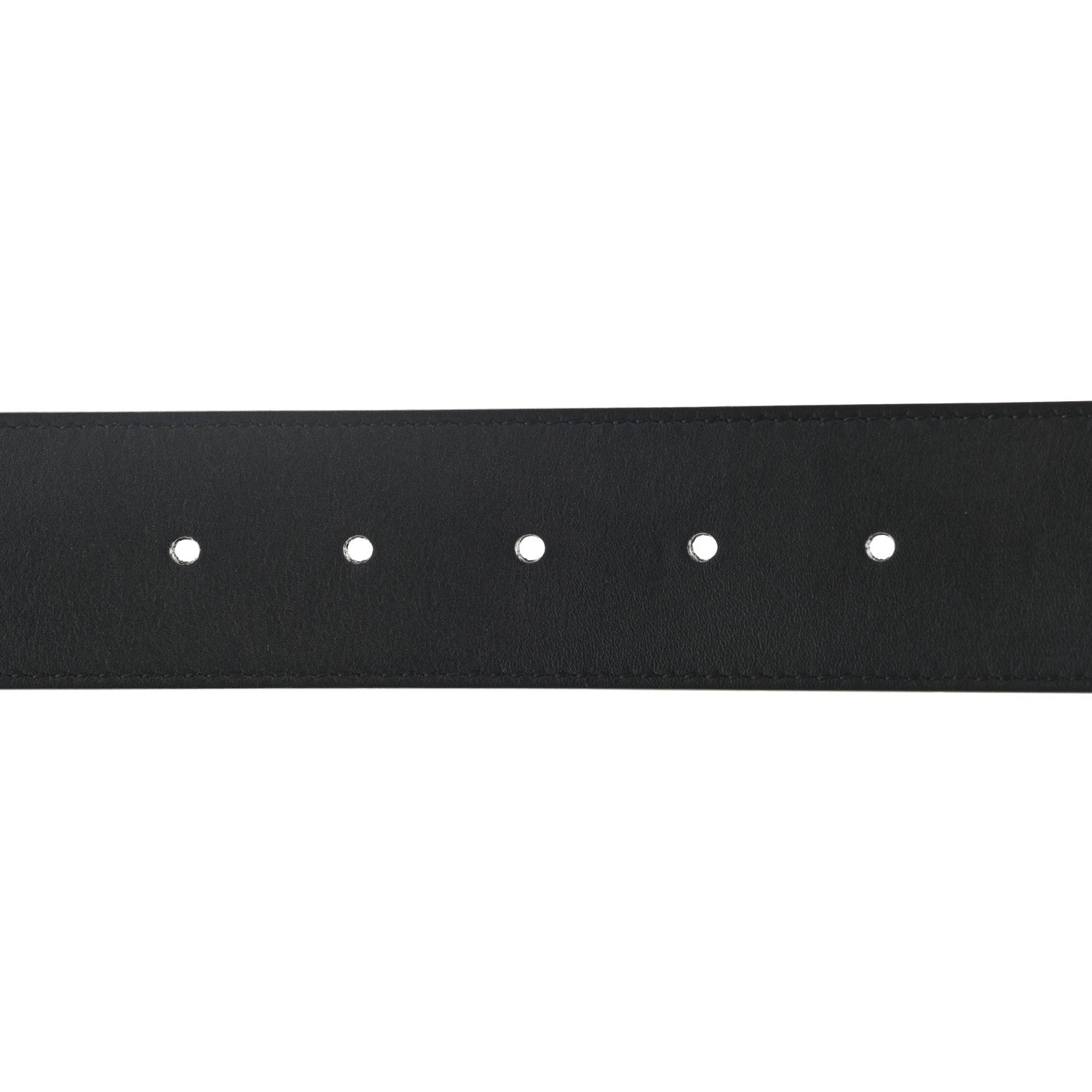 Gucci Calfskin Double G 40mm Belt 75 30 Black 4 of 5