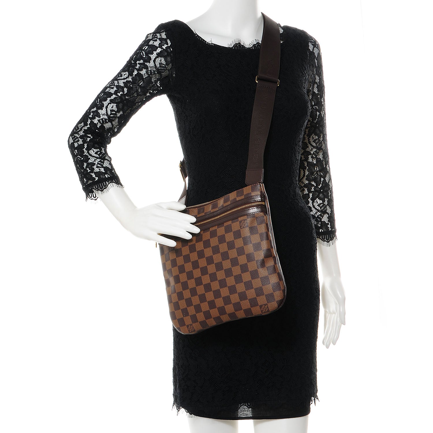 Louis Vuitton Damier Ebene Bosphore Pochette 2 of 7